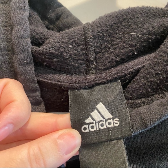 Adidas Black Nebraska Hoodie - Picture 4 of 6